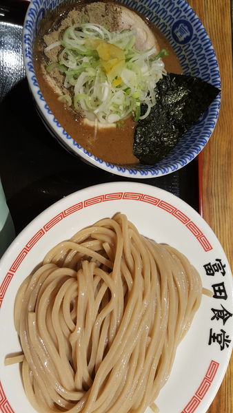 「濃厚つけ麺 並盛」@松戸中華そば 富田食堂の写真