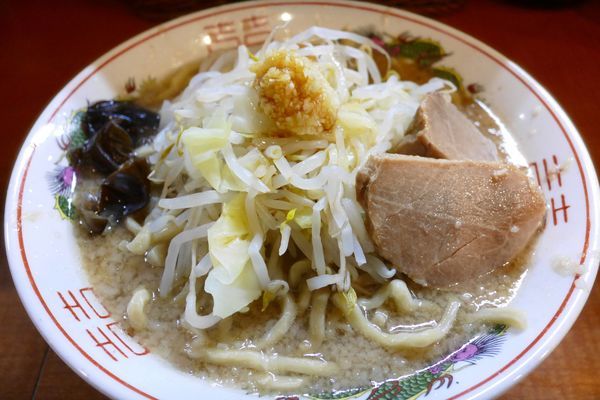 「らーめん¥720／ニンニク¥0」@らーめん ぽっぽっ屋 水道橋店の写真