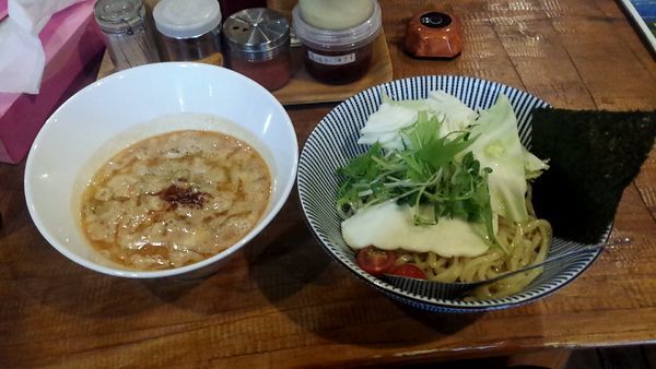 「海老つけめん」@ラーメン ふたつ矢の写真