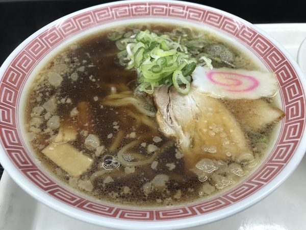 「尾道らーめん 半チャーハン 874円」@幸楽苑 吾妻PA店の写真