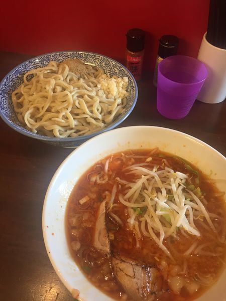 「限定 辛いつけ麺」@龍麺 ふえ郎の写真