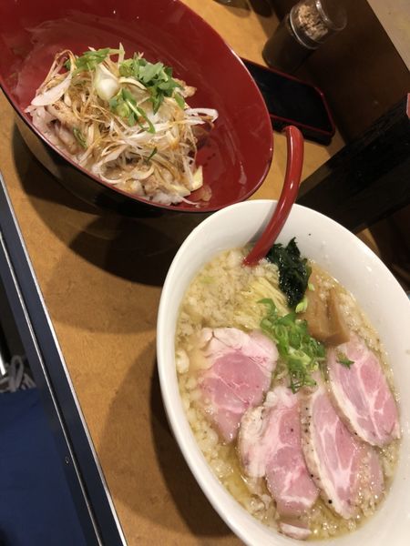 「限定のどぐろ煮干し　塩」@麺屋 紅の写真