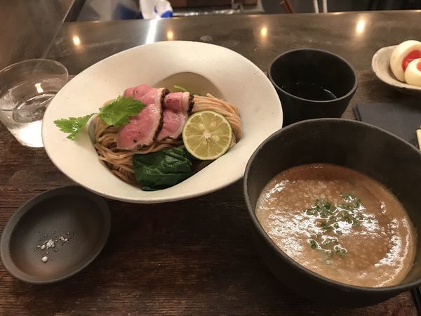 「挽きたて小麦つけめん」@MENSHOの写真