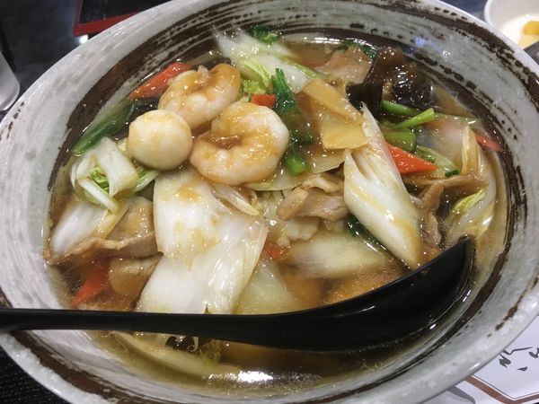 「五目タン麺」@福星酒家の写真