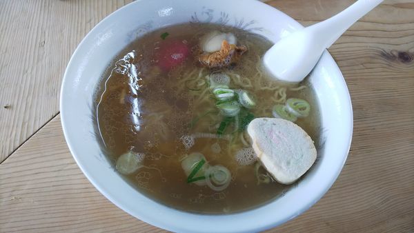 「塩ホタテラーメン」@間宮堂の写真