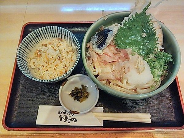 「天おろし定食」@うどん ゆきのの写真