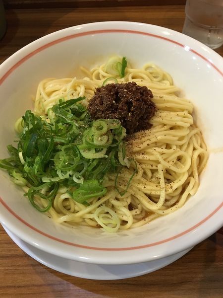 「汁なし坦々麺」@麺屋 楼蘭 梅田店の写真