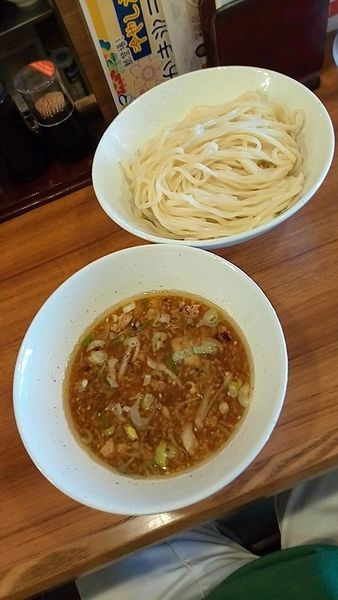 「つけ麺８３０円」@沖縄そば かんから食堂の写真