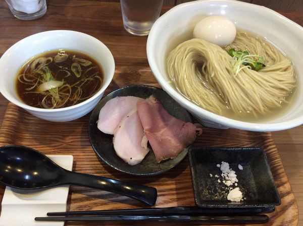 「特製つけ麺(大盛)」@ラーメン 健やかの写真