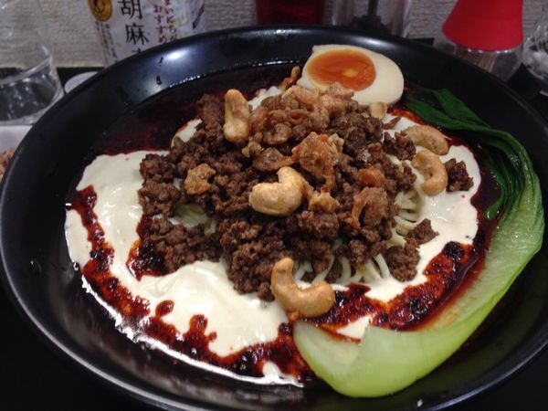 「「限定」クリーミー冷やし担々麺」@自家製麺SHINの写真
