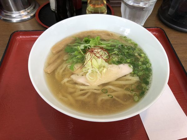 「ゆず塩ラーメン」@麺や 流れ星の写真