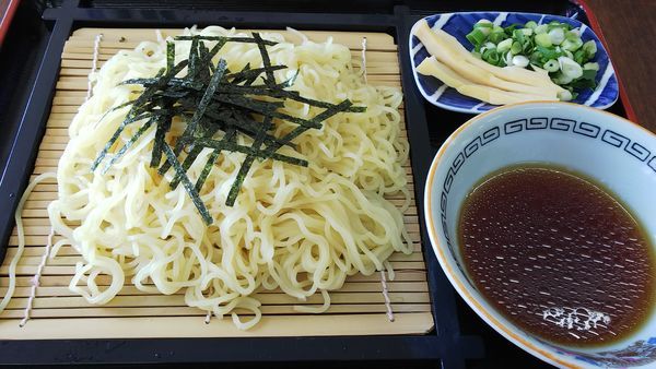 「ざるラーメン」@食堂 最北端の写真
