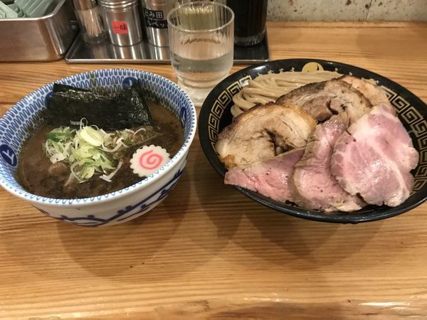 「チャーシューつけ麺大」@中華蕎麦うゑずの写真