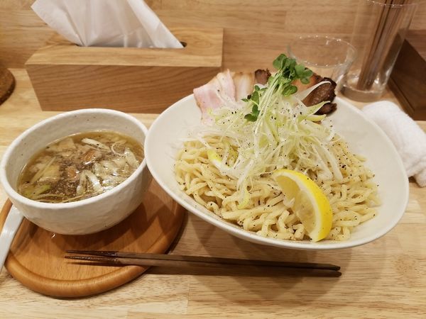 「つけめん　こはく」@river RAMENの写真