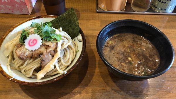 「濃厚魚介つけ麺」@馳走麺 狸穴の写真