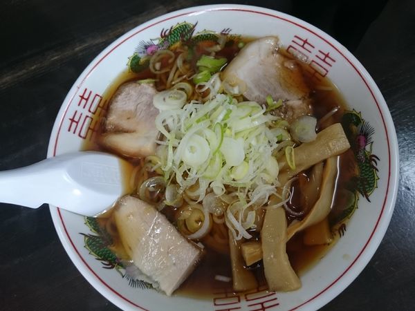 「あっさり細麺 600円」@長尾中華そば 青森駅前店の写真