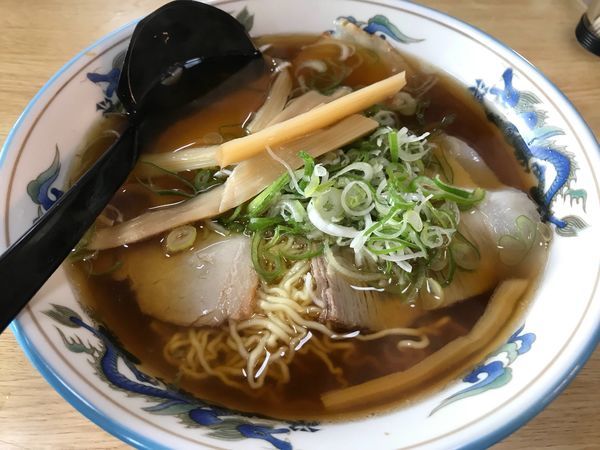 「中華そば 620円」@辻井餅店の写真