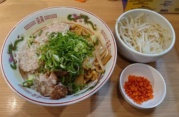 「オーションのなまらアブラSOBA @890円 平日限定」@らー麺 シャカリキの写真