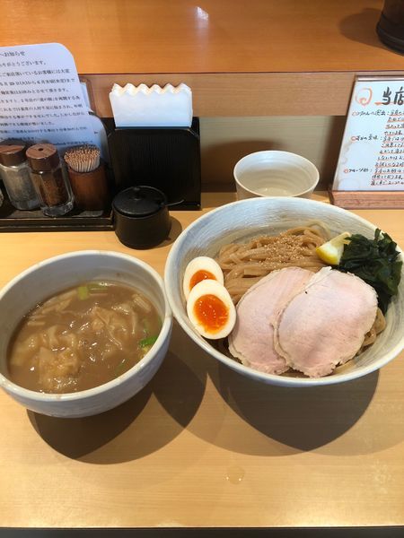 「特製濃厚塩つけ麺」@つけ麺 道の写真