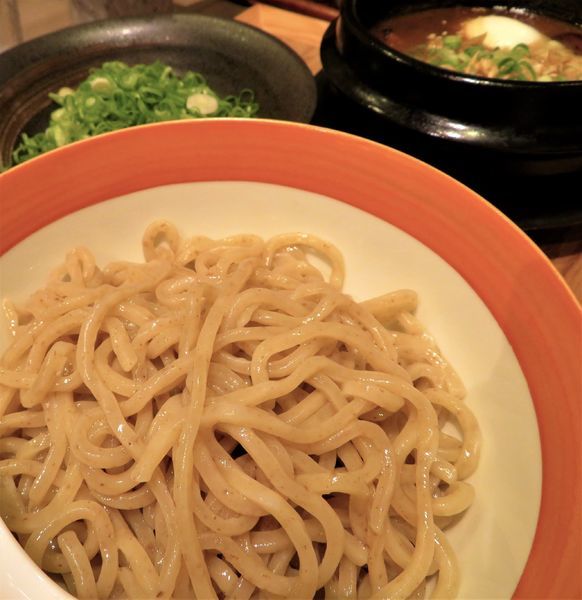 「つけめん＋九条ネギ（1,000円）」@麺者 雄の写真