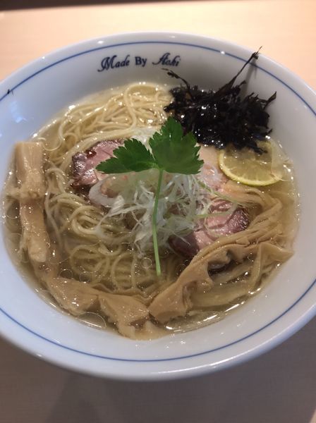 「冷たい煮干しらーめん」@中華蕎麦 あお木 secondの写真