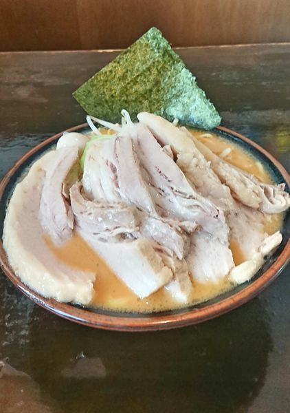 「味噌豚骨ラーメン&チャーシュー」@横濱家系ラーメン 湘家の写真