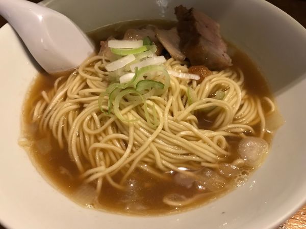 「比内地鶏肉そば 小 750円」@自家製麺 伊藤の写真