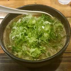 醤油ラーメン ネギ増し