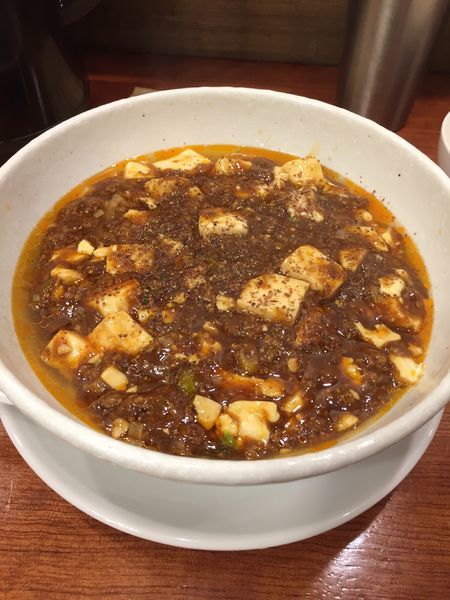 「麻婆麺 倍辛 ライスサービス」@SHIBIRE NOODLES 蝋燭屋の写真