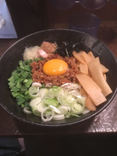 「台湾混ぜそば 大盛 メンマ チャーシュー ニンニク」@混ぜそば みなみの写真