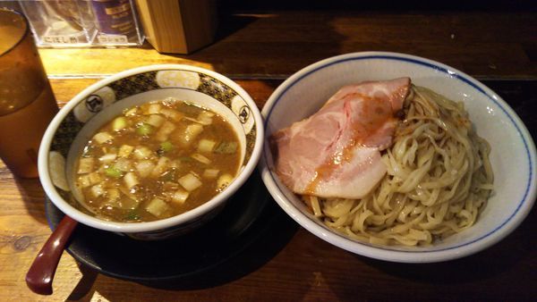 「煮干つけ麺　麺２００ｇ」@すごい煮干ラーメン凪 渋谷東口店の写真