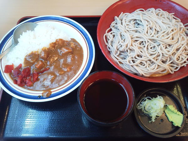 「ミニカレーセット 530円」@名代 富士そば 西武新宿店の写真