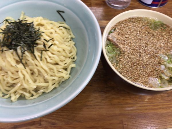 「つけ麺750円」@丸信ラーメン 船引店の写真