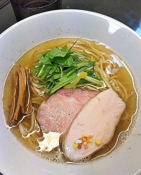 「ゆず塩らーめん 750円」@らぁめん登里勝の写真