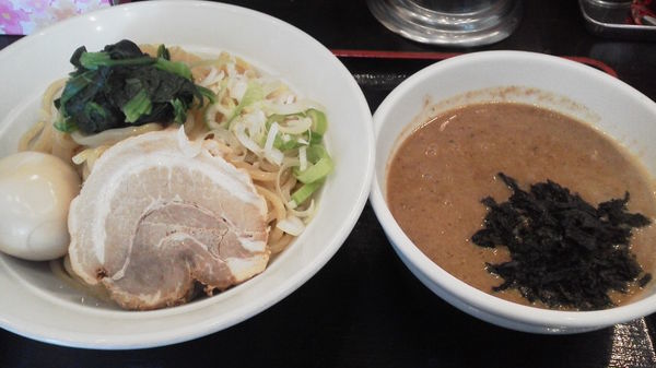 「味玉つけ麺」@味山河 鶴ヶ峰店の写真