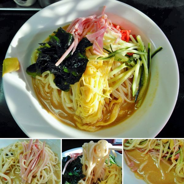 「冷やし中華　900円」@中国手打拉麺 馬賊 浅草本店の写真