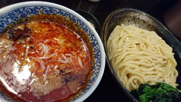 「坦々つけ麺 大盛」@自家製麺ほうきぼし 神田店の写真