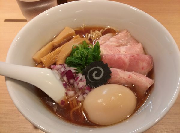 「特製のどぐろそば」@らぁ麺 はやし田 新宿本店の写真