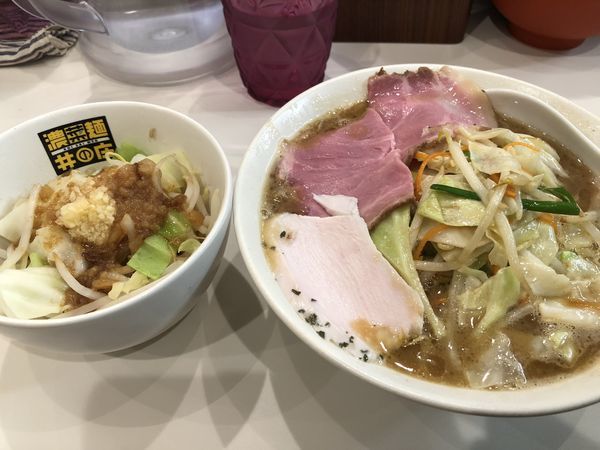 「濃菜麺+ジロベジ」@濃菜麺 井の庄 荻窪店の写真