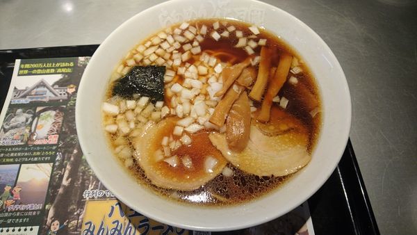 「【限定】八王子みんみんラーメン・・650円」@らあめん花月嵐 多摩センター店の写真