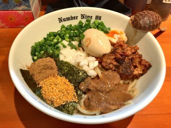 「油そば」@麺Dining Number Nine 09の写真