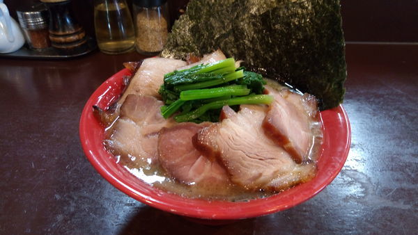 「キャベチャーらーめん　僕の家（29日限定）」@らーめん 五ノ神精肉店 煮干し編の写真