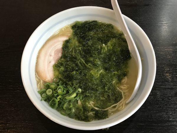 「あおさ入り」@らーめん まる玉 両国店の写真