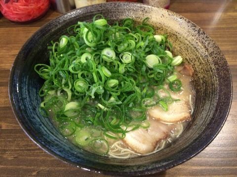 「ねぎラーメン」@太宰府八ちゃんラーメン 天神店の写真