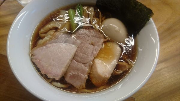 「特製中華そば ￥1000-」@白河手打中華そば  一番いちばんの写真