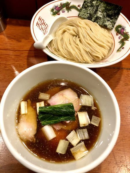 「【四季の限定】濃厚昆布水の淡麗つけ麺 醤油 ￥1000」@麺処 ほん田の写真