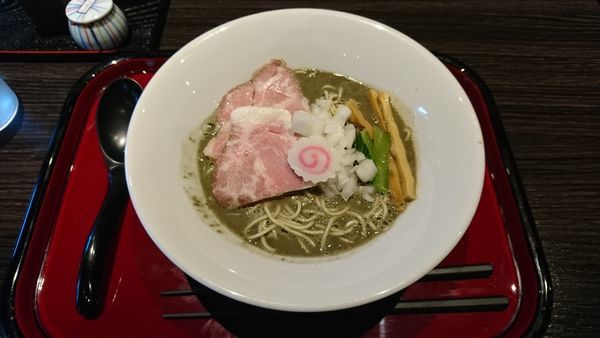 「濃厚煮干しそば850」@鶏そば なんきち 東京店の写真