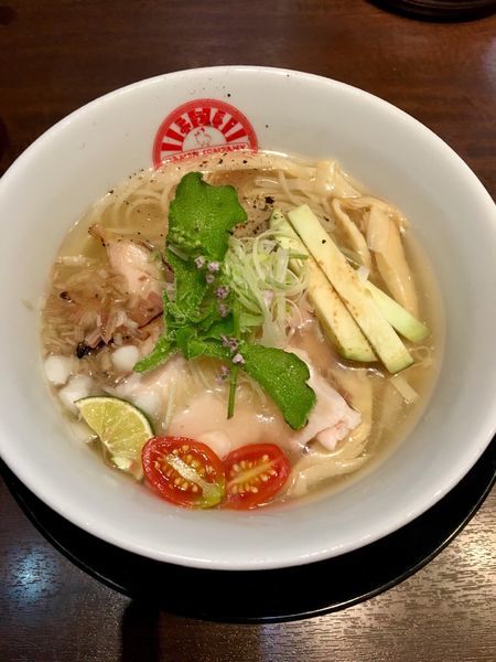 「冷やしアゴ出汁ラーメン」@麺のようじの写真