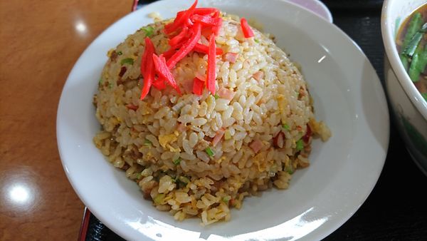 「チャーハン ラーメンセット　７００円　※」@陳記 馬立店の写真
