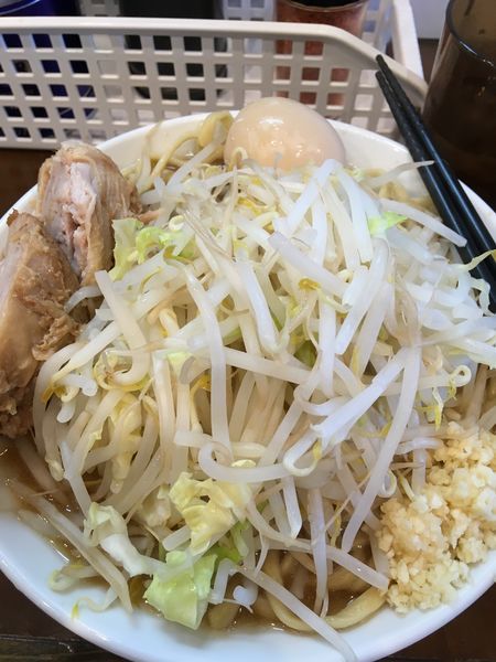 「小ラーメン＋味玉」@麺屋 歩夢の写真